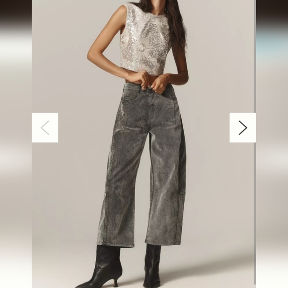 Anthropologie Denim - Anthropologie Pilcro Kenna Velvet Barrel Jeans
